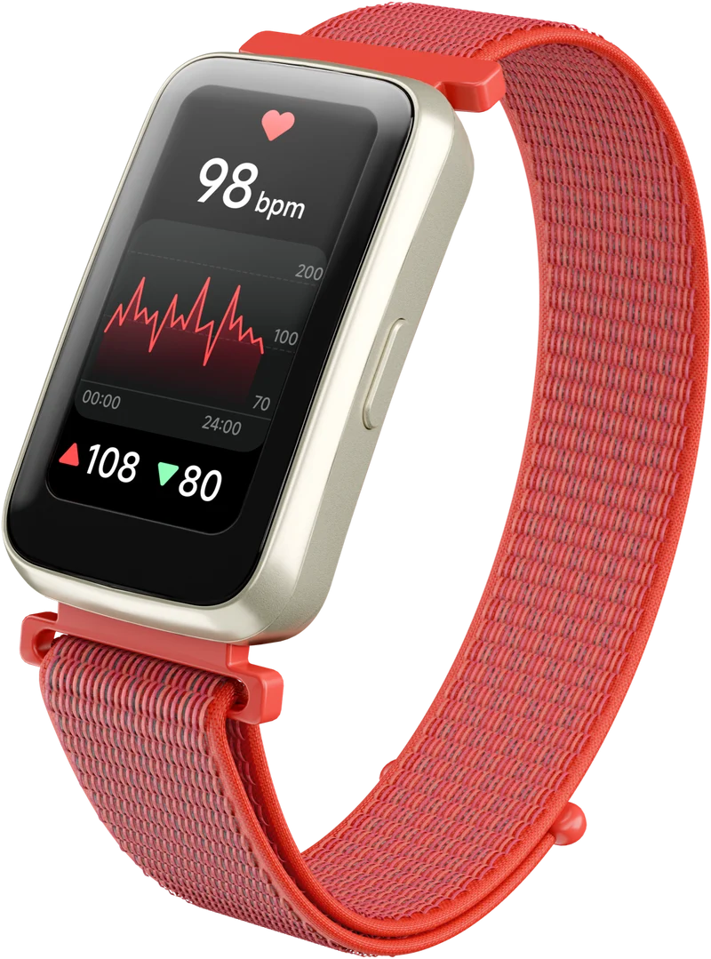 Ryze Elevate Gen-2 Smart Watch - Cream & Red