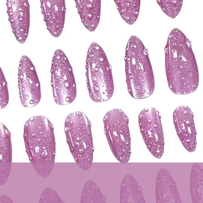 Glänzendes Gel-Nagelkunst Karnz