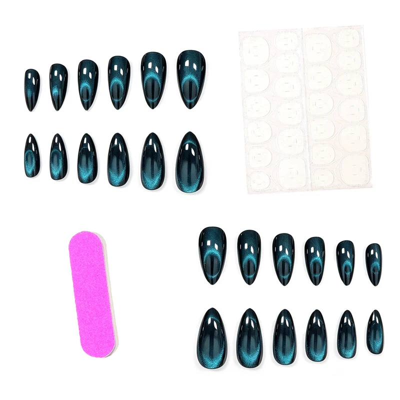Glitzernde Stiletto-Nagelerweiterungen Karnz