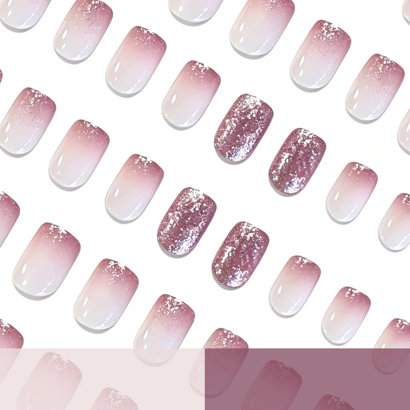 Glitzernde Ombre Nagelkunst Verbesserungen Karnz