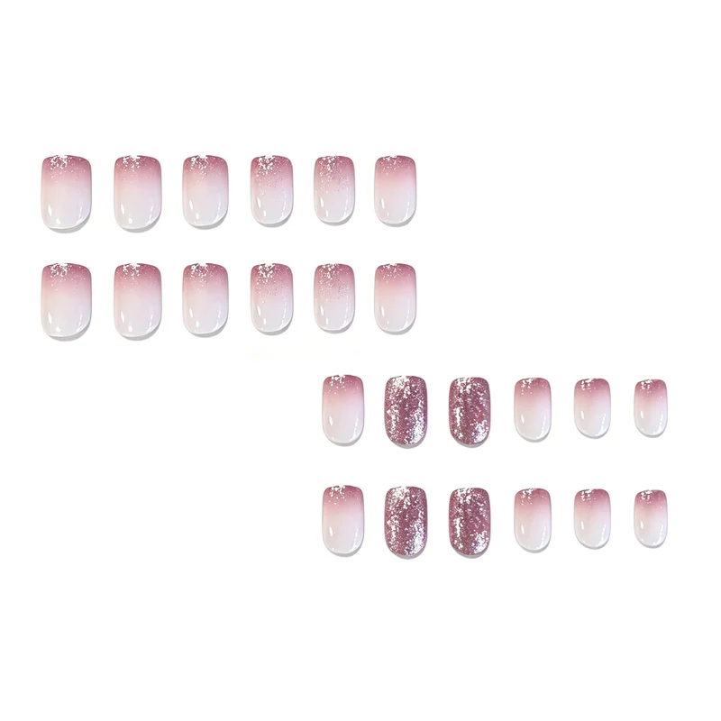 Glitzernde Ombre Nagelkunst Verbesserungen Karnz