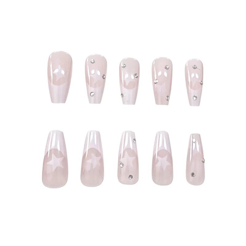 Glamorous Starry Nail Art Karnz