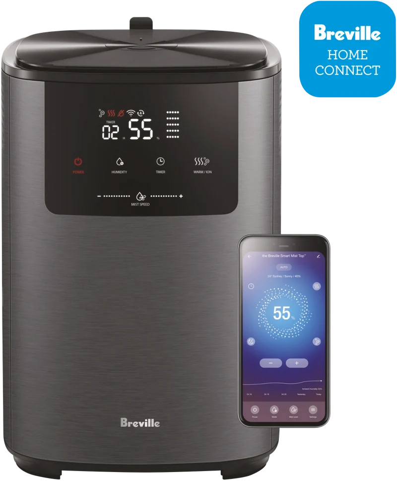 Breville the Smart Mist Top Connect Humidifier