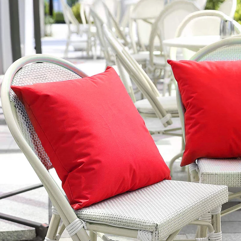 Outdoor Wasserabweisendes Quadrat Kisseninnenteil mit Plüsch-Polyester-Füllung