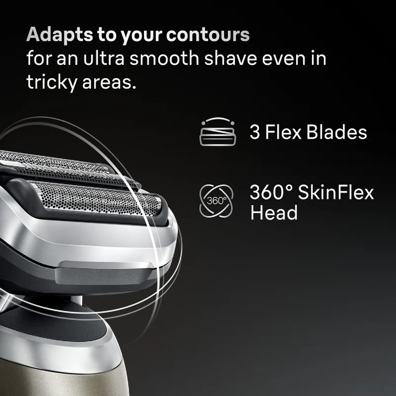 Braun Series 7 Wet and Dry Electric Shaver Gold