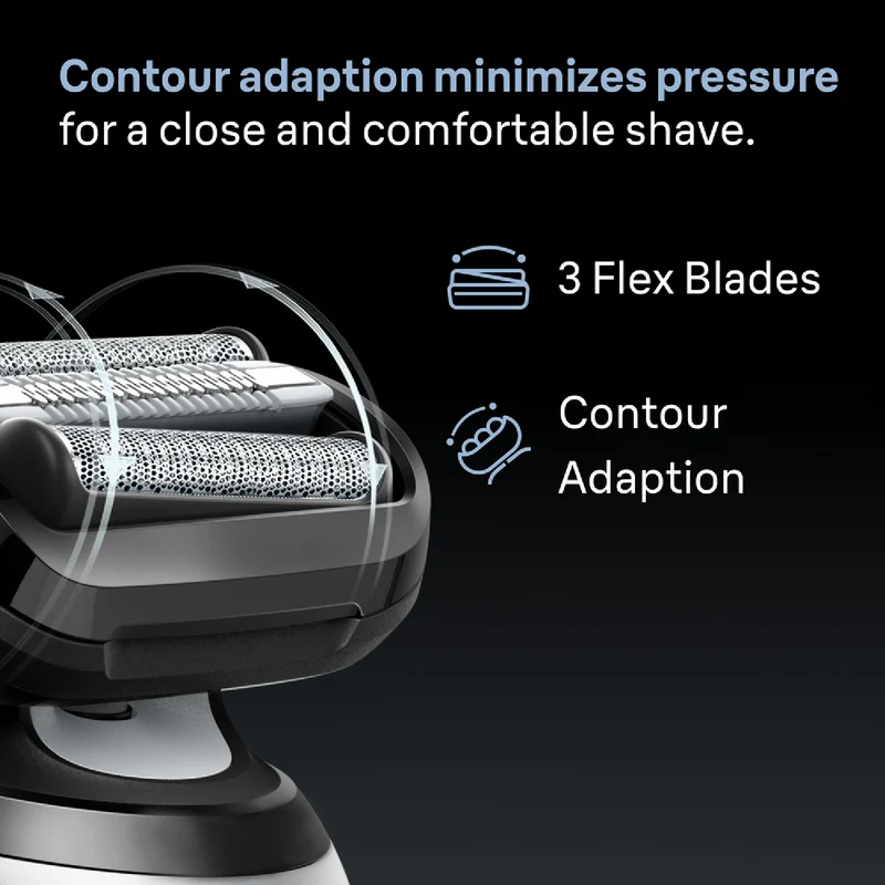Braun Series 6 Wet and Dry Electric Shaver Silver
