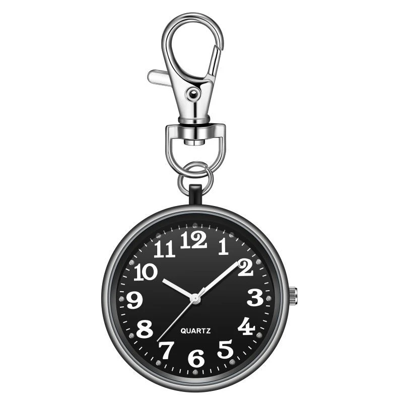 Taschenuhr mit Zeigern, 40 mm Durchmesser