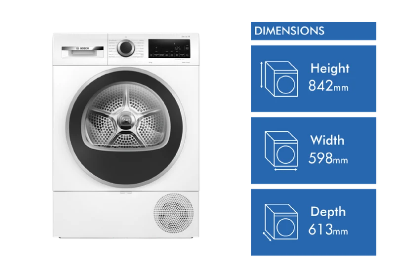 Bosch 9kg Series 6 Heat Pump Dryer