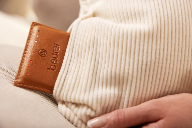 Beurer Heaty - Rechargeable Heated Cushion - Cashmere Crme