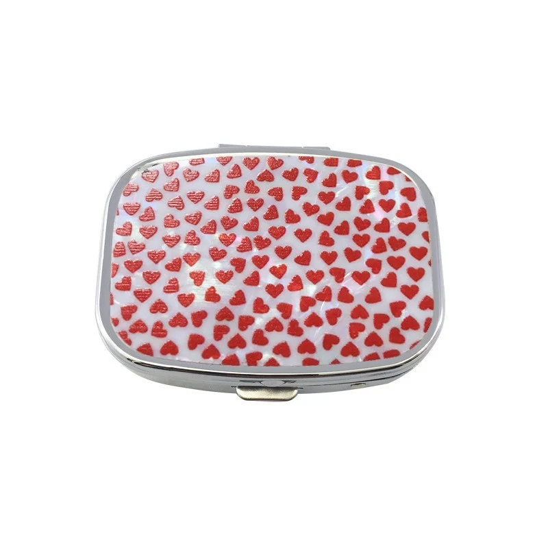 Pillendose mit Fächern, tragbar