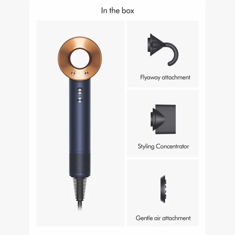 Dyson Supersonic Hair Dryer Prussian Blue
