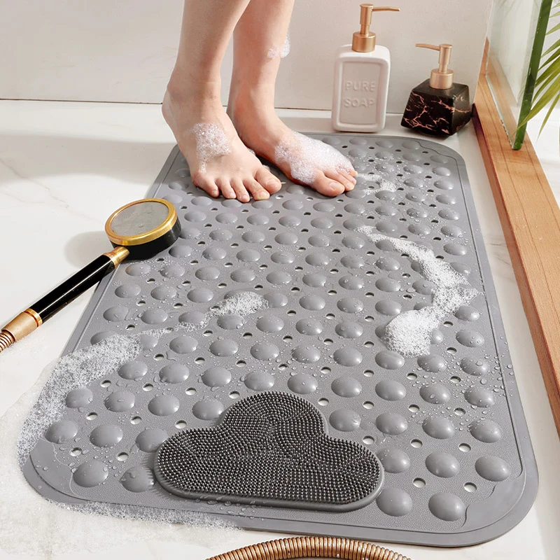 Badezimmermatte mit Rutschschutz und Wasserspeicher