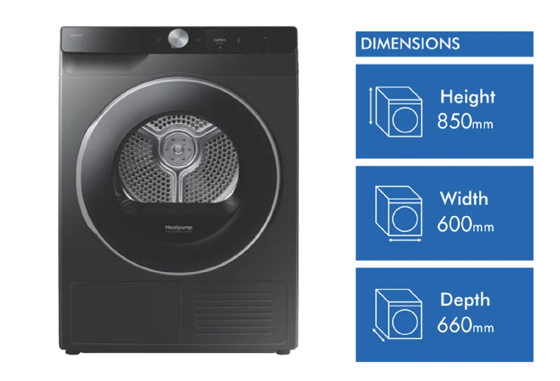 Samsung 9kg Smart Heat Pump Dryer
