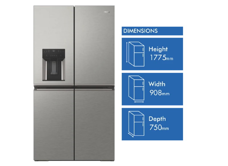 Haier 601L Quad Door Refrigerator