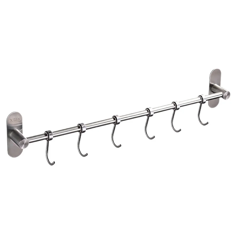 Wandhaken-Leiste aus Edelstahl für Küchengeräte