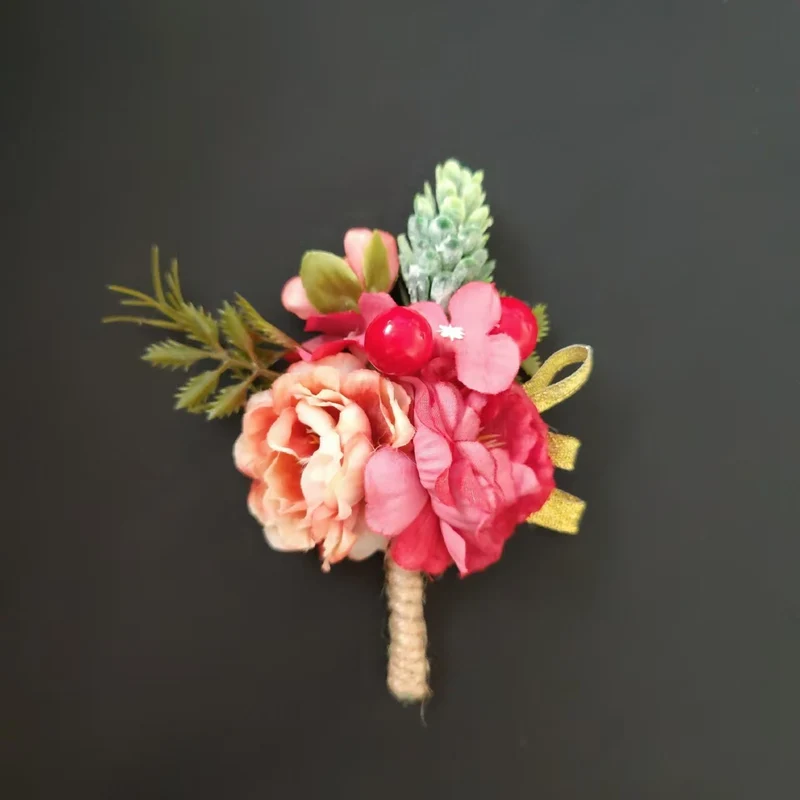 Lebensechte Floral Corsage