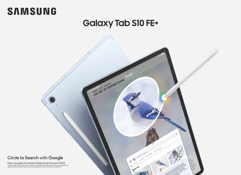 Samsung Tab S10 FE+ Wi-Fi 12GB 256GB - Light Blue