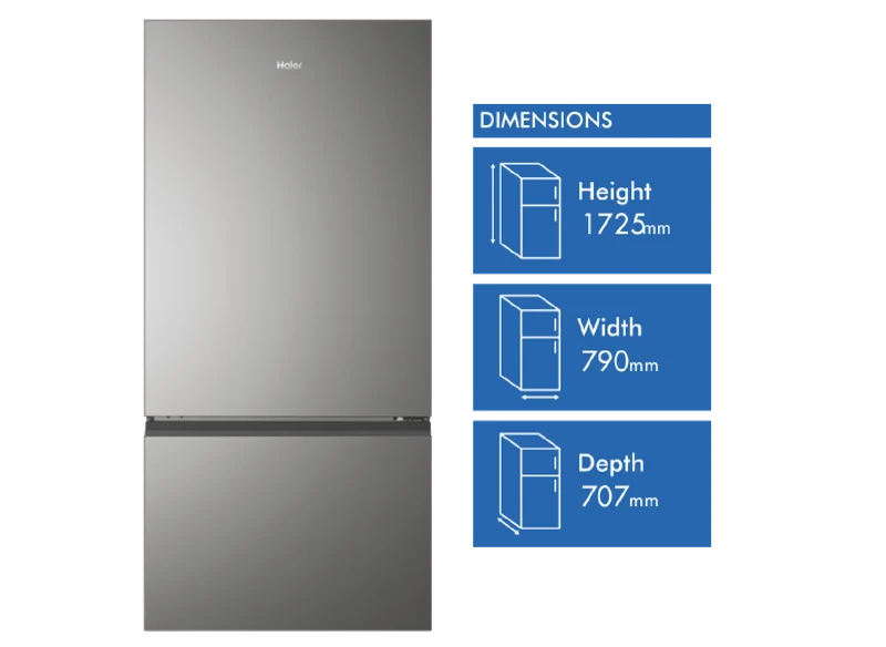 Haier 517L Bottom Mount Refrigerator
