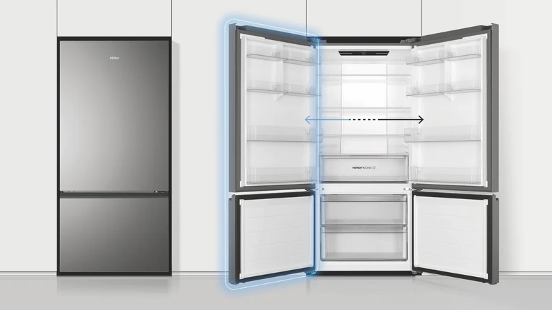 Haier 517L Bottom Mount Refrigerator