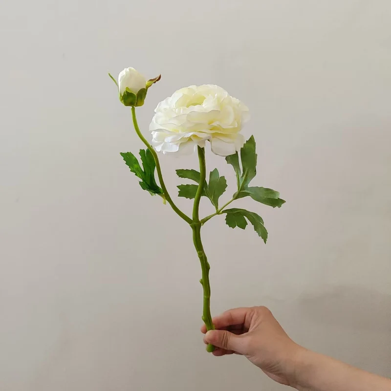 Premium Realistische Gartenrose Stiel