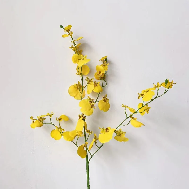 Lebensnahe Orchideenblüte Stiel