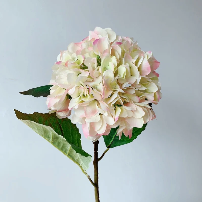 Lebensechte Hortensie Blumenschaft