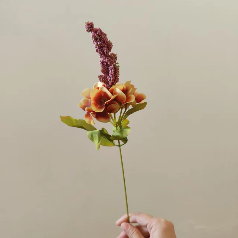 Lebensnahe Florale Dekorative Stiele