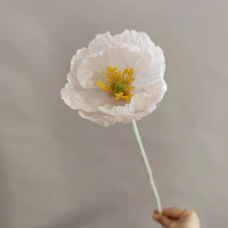 Elegante Faux-Popp Blumenstiel