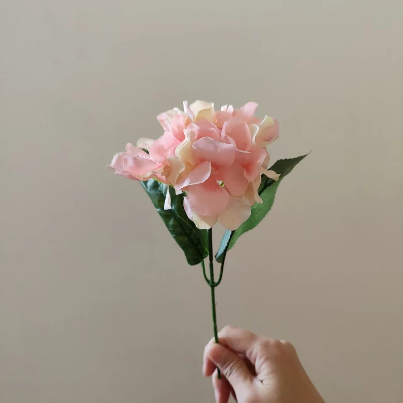 Elegante Kunst-Hortensie Stiel