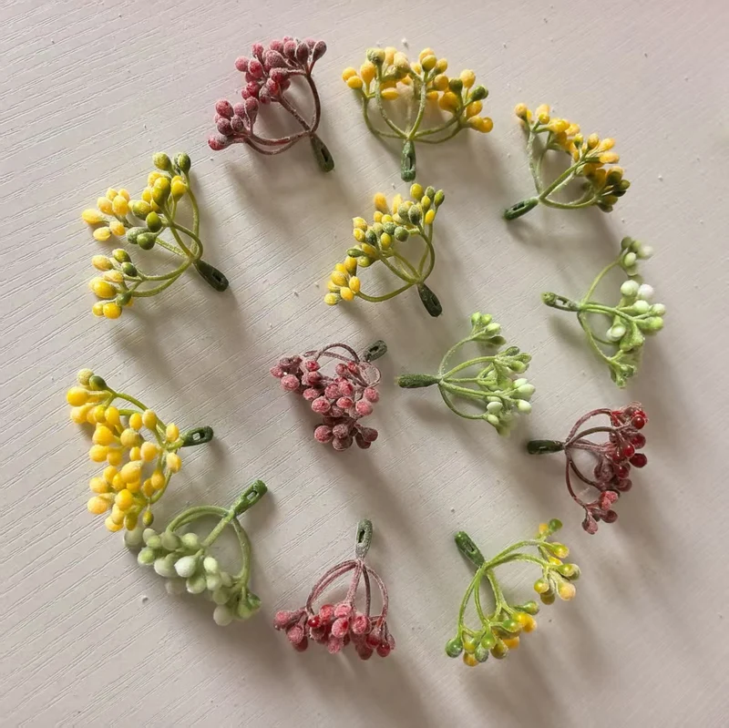 Zarte Blumenknospenstängel