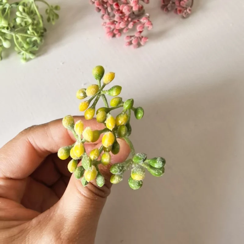 Zarte Blumenknospenstängel
