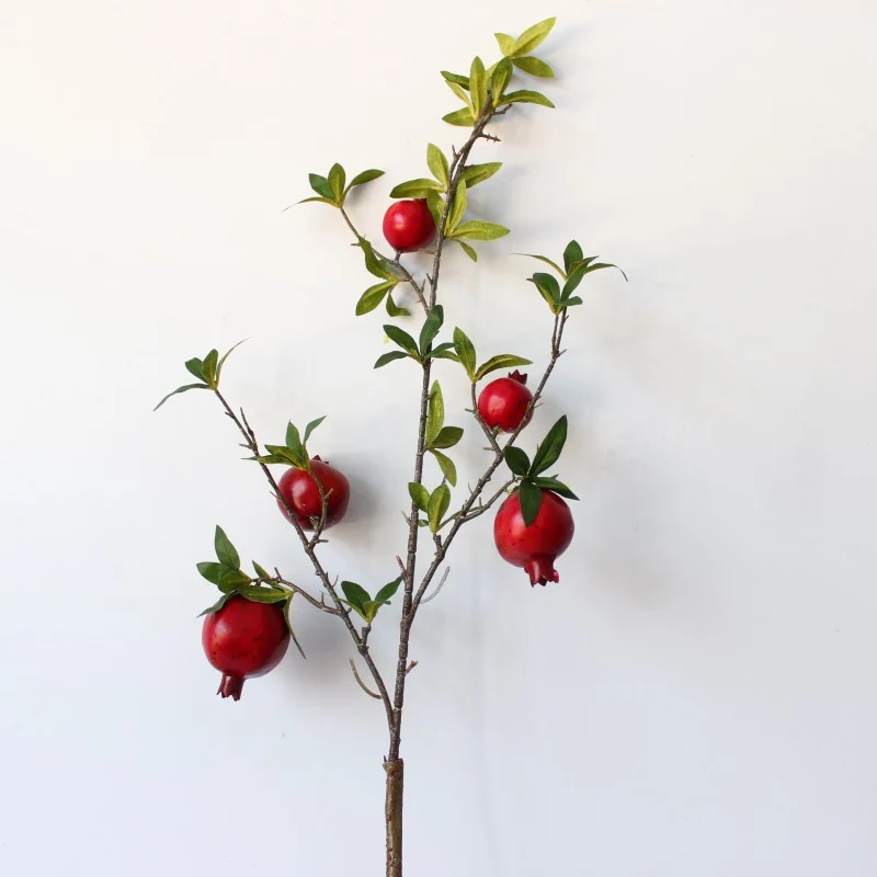 Dekorative Granatapfelzweig
