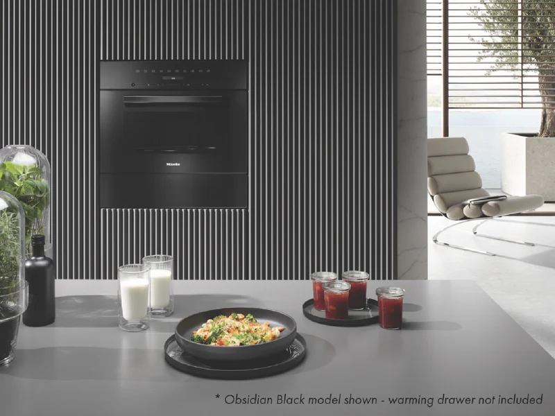Miele 46L 900W Built-In Microwave with Grill and Keeping Warm Function Graphite Grey