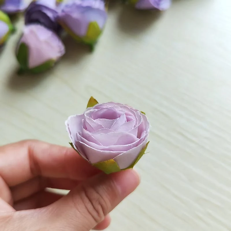 Dekorative Stoffblume
