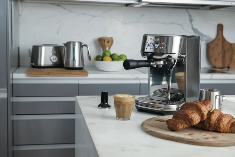 Breville The Bambino Plus Coffee Machine Brushed Stainless Steel