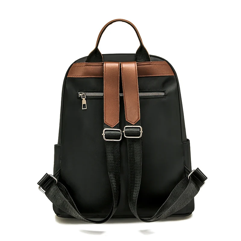 Multi-Compartment Leder Rucksack Karnz
