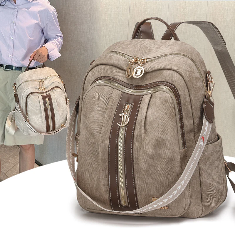 Vintage Leder Rucksack Karnz