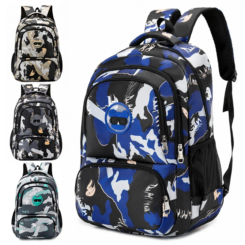 Trendige stilvolle Grafik Rucksack Karnz