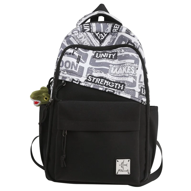 Trendy Grafikdruck Rucksack Karnz