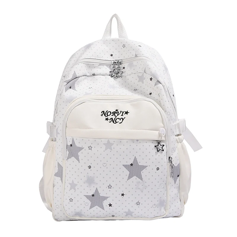 Stylische Sternmuster-Rucksack Karnz