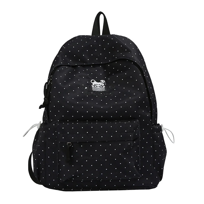 Verspielt gepunkteter Rucksack Karnz