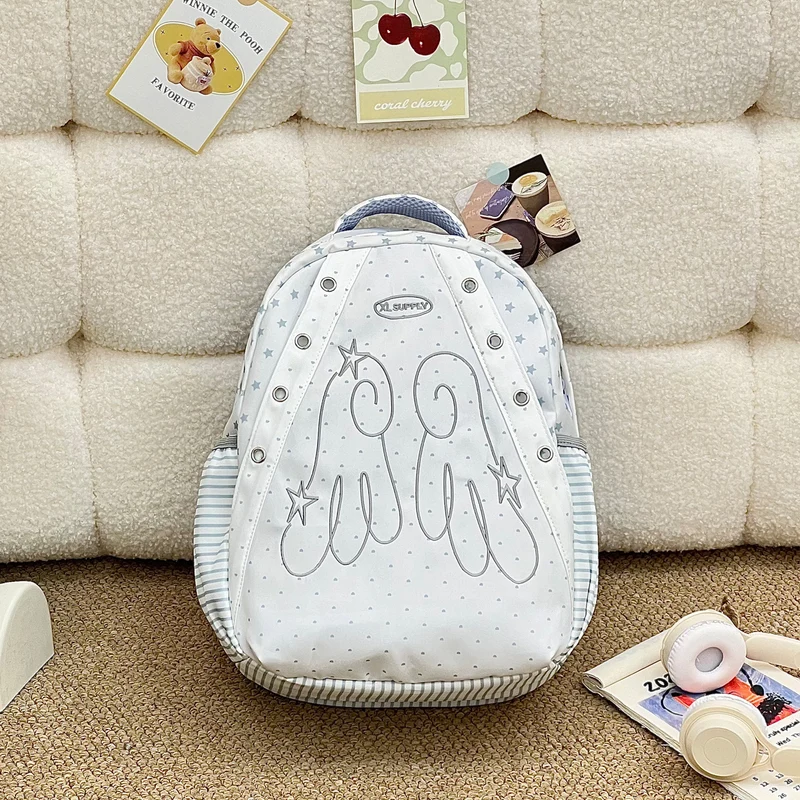 Verspielter Grafikdruck Rucksack Karnz