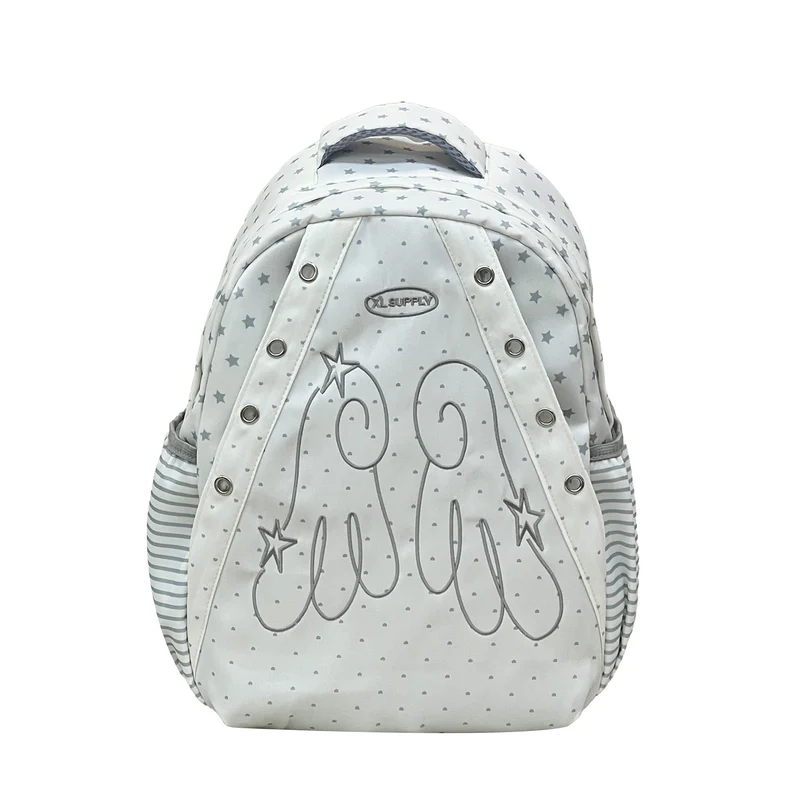Verspielter Grafikdruck Rucksack Karnz