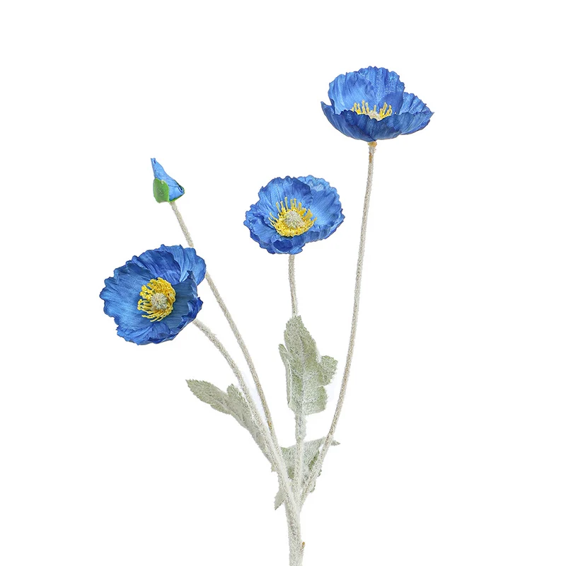 Dekorativer Kunst-Mohnblumenstrauß Karnz