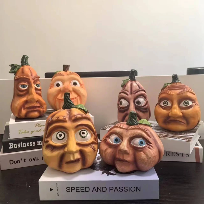 Lustige Kürbisfigur Karnz