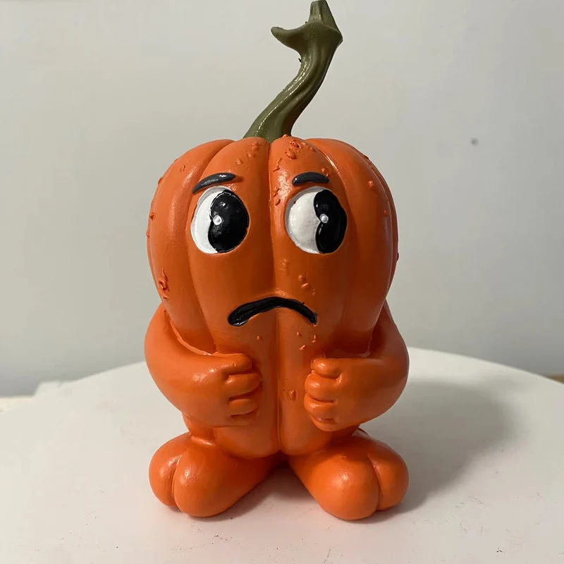Lustige Kürbisfigur Karnz