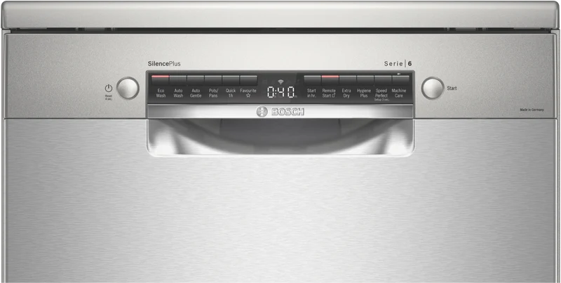 Bosch Series 6 Freestanding Dishwasher Stainless Steel