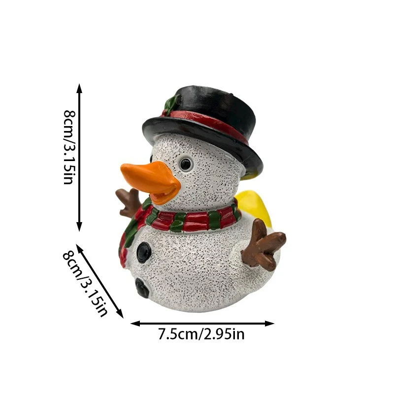 Lustige Deko Gummiente mit Streuseln Karnz