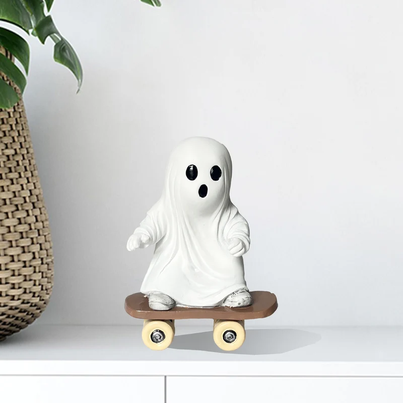 Dekorative Skateboard-Gespenst Figur Karnz