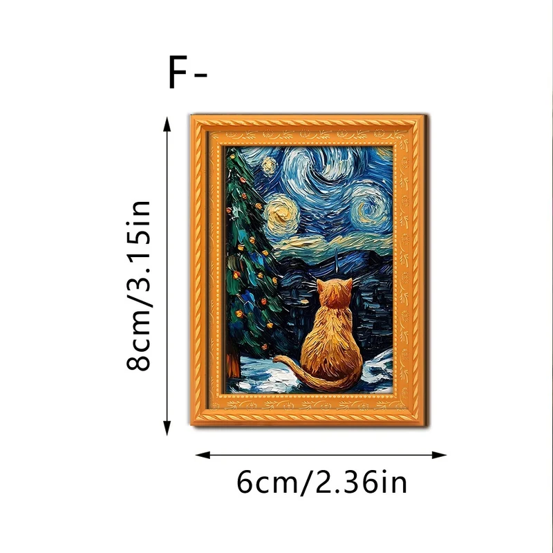 Dekorative Katzenkunst mit futuristischem Design Karnz